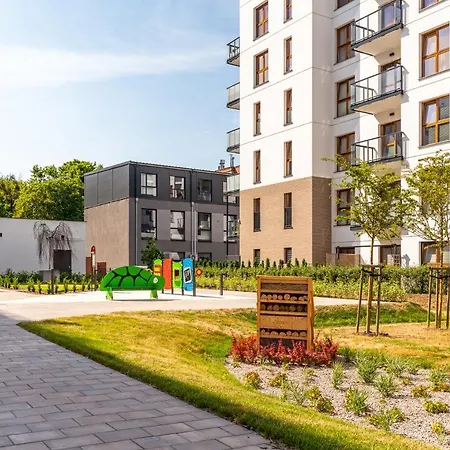 Apartamento W Gdansku - Zajezdnia Wrzeszcz, Grudziadzka 4b