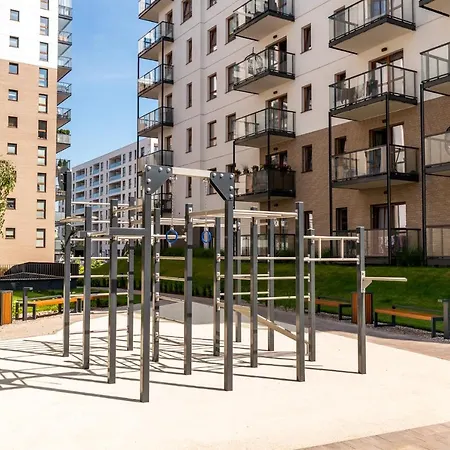 Apartamento W Gdansku - Zajezdnia Wrzeszcz, Grudziadzka 4b